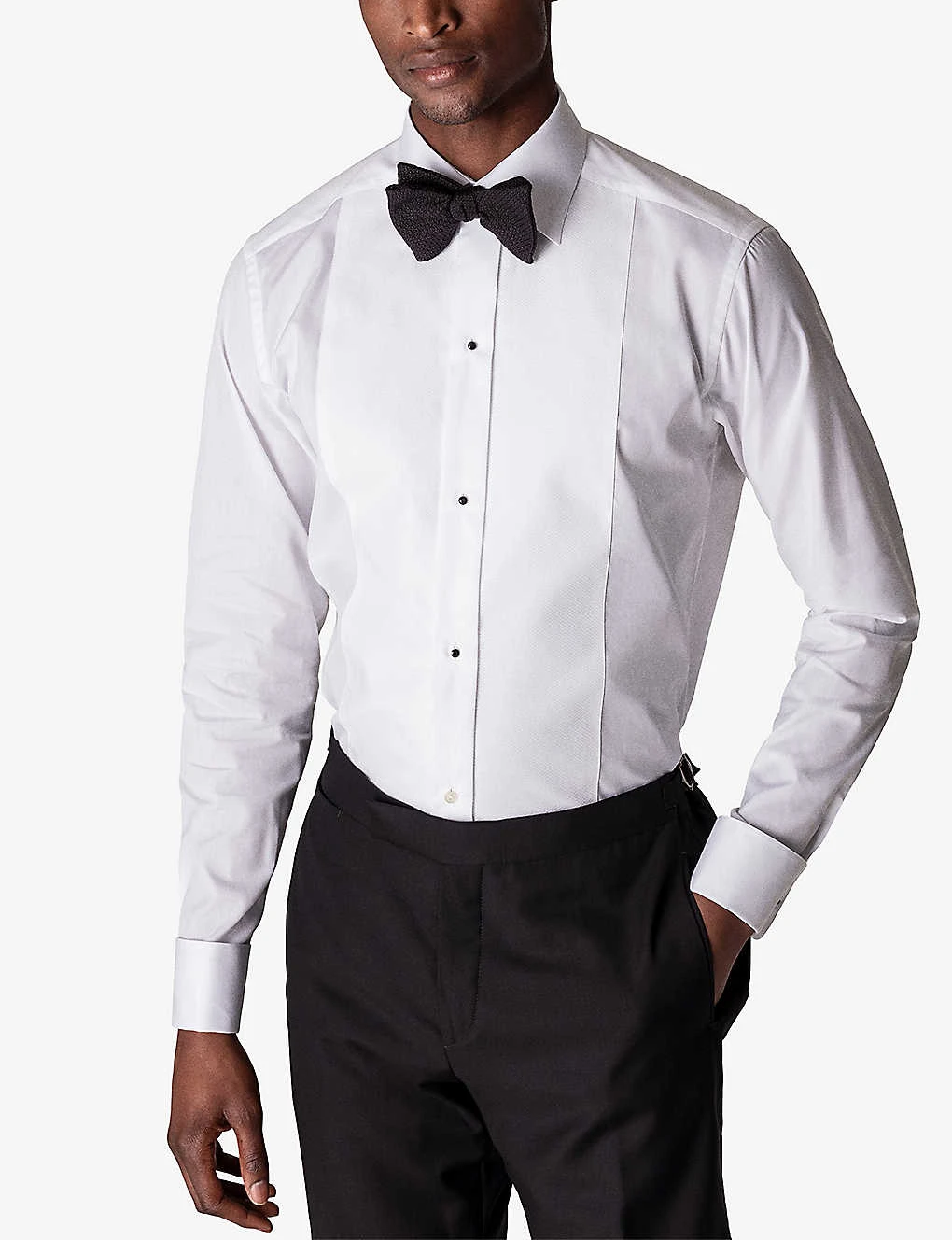 ETON Contemporary-fit Cotton-twill Shirt 5 ETON Contemporary-fit Cotton-twill Shirt - Image 3