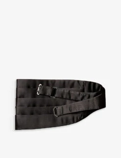ETON Pleat-embellished Silk Cummerbund