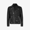 AllSaints Milo Leather Biker Jacket -Selfidges Launches 948 10136 ML025N BLACK M