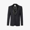 Sandro Shawl-collar Wool Tuxedo Jacket -Selfidges Launches R00059578 NAVYBLUE ALT10