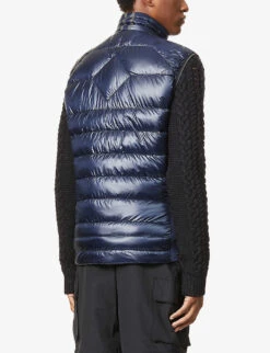 Canada Goose Hybridge Lite Funnel-neck Shell-down Gilet -Selfidges Launches R03675122 S ATLANTICNAVY ALT03