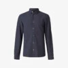 AllSaints Lovell Slim-fit Cotton Shirt -Selfidges Launches R03675573 INKNAVY M
