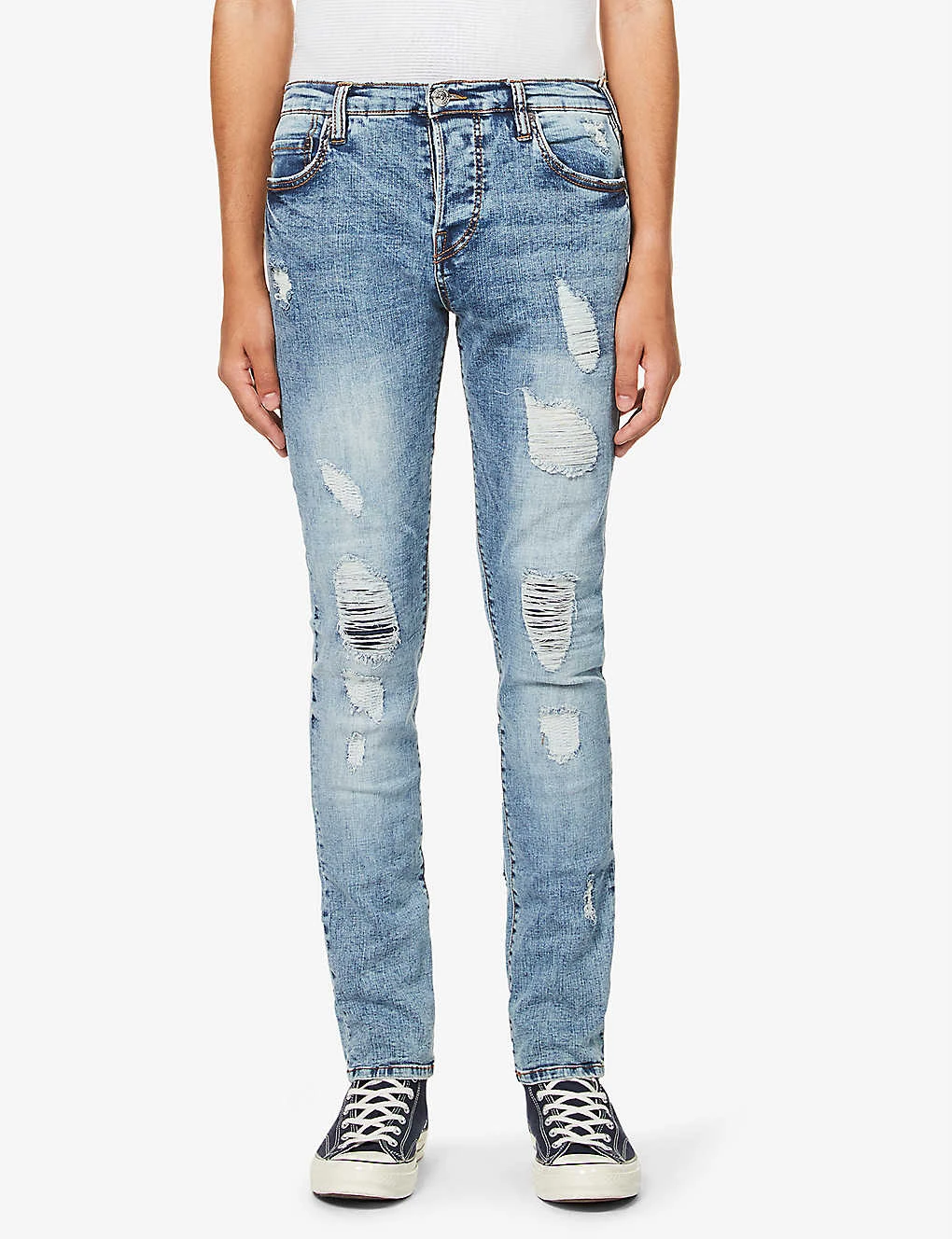 True Religion Rocco Distressed Skinny Jeans 5 True Religion Rocco Distressed Skinny Jeans - Image 3