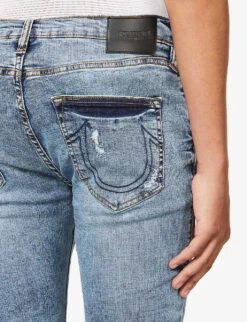 True Religion Rocco Distressed Skinny Jeans 13 True Religion Rocco Distressed Skinny Jeans -Selfidges Launches R03719662 MEDIUMBLUE ALT05