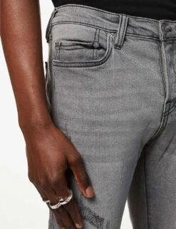 True Religion Tr Rocco Skinny Jeans -Selfidges Launches R03719663 WASHEDBLACK ALT04