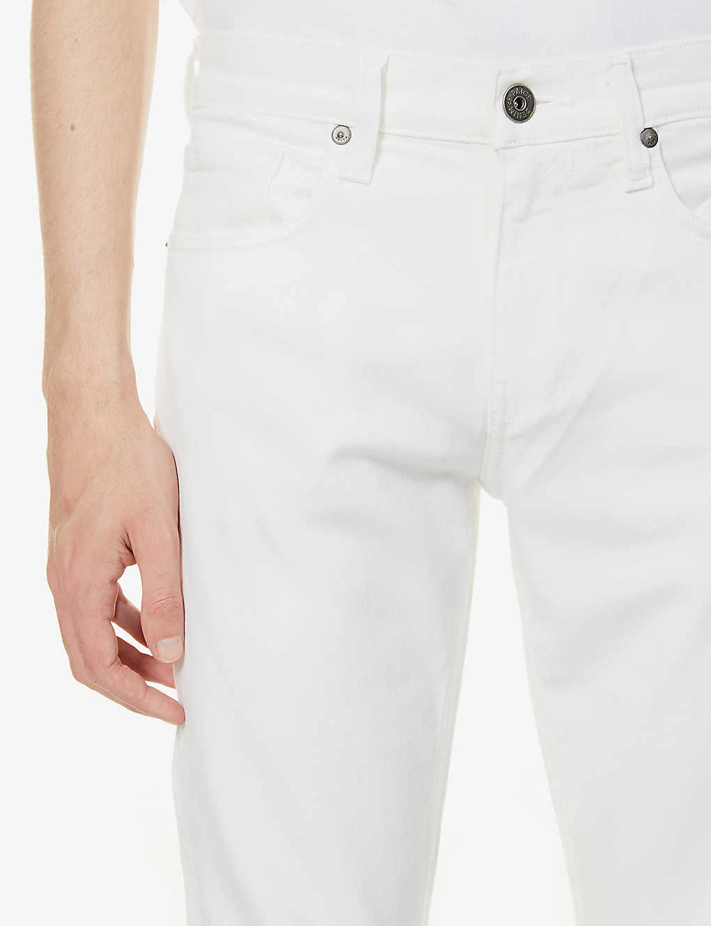 Paige Lennox Slim-fit Stretch-denim Jeans 7 Paige Lennox Slim-fit Stretch-denim Jeans - Image 5