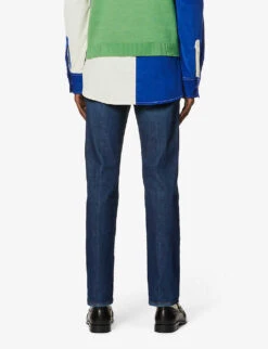 Gucci Straight Mid-rise Denim Jeans -Selfidges Launches R03765517 DARKBLUE ALT03