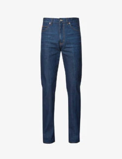 Gucci Straight Mid-rise Denim Jeans