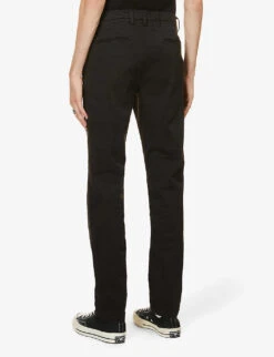 Replay Benni Hyperflex Straight-fit Straight-leg Stretch-denim Chino -Selfidges Launches R03789927 BLACK ALT03