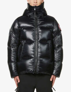 Canada Goose Crofton Padded Recycled-nylon Jacket 9 Canada Goose Crofton Padded Recycled-nylon Jacket -Selfidges Launches R03800038 BLACK ALT02