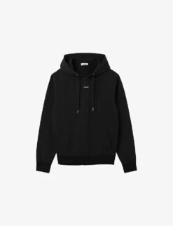 Sandro Logo-embroidered Organic Cotton-jersey Hoody