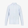 ORLEBAR BROWN Giles Relaxed-fit Linen Shirt -Selfidges Launches R03824004 NAVYWHITE M