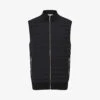 Reiss Pluto Quilted High-neck Cotton-blend Gilet -Selfidges Launches R03895363 BLACK M