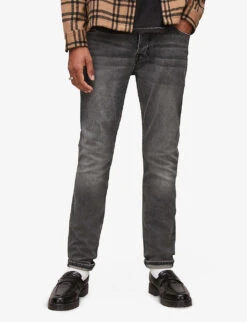 AllSaints Cigarette Washed Skinny Jeans 9 AllSaints Cigarette Washed Skinny Jeans -Selfidges Launches R03896213 WASHEDBLACK ALT02