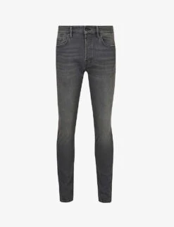 AllSaints Cigarette Washed Skinny Jeans