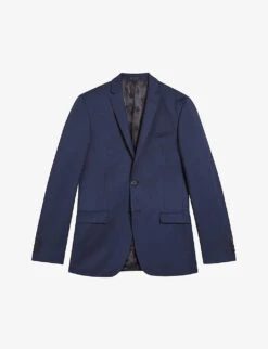 Ted Baker Perthjs Single-breasted Wool Suit Jacket
