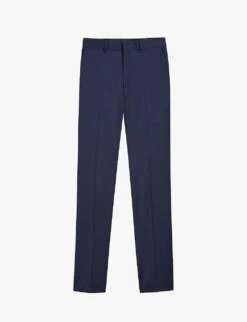 Ted Baker Sinjts Slim-fit Wool-blend Trousers