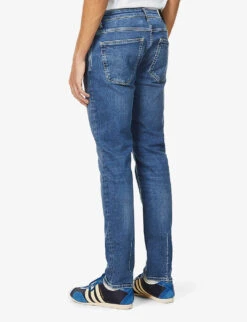 NEUW Lou Slim-fit Straight Cotton-blend Jeans -Selfidges Launches R03923414 DESTINATION ALT03