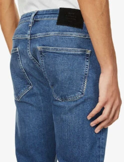 NEUW Lou Slim-fit Straight Cotton-blend Jeans -Selfidges Launches R03923414 DESTINATION ALT05