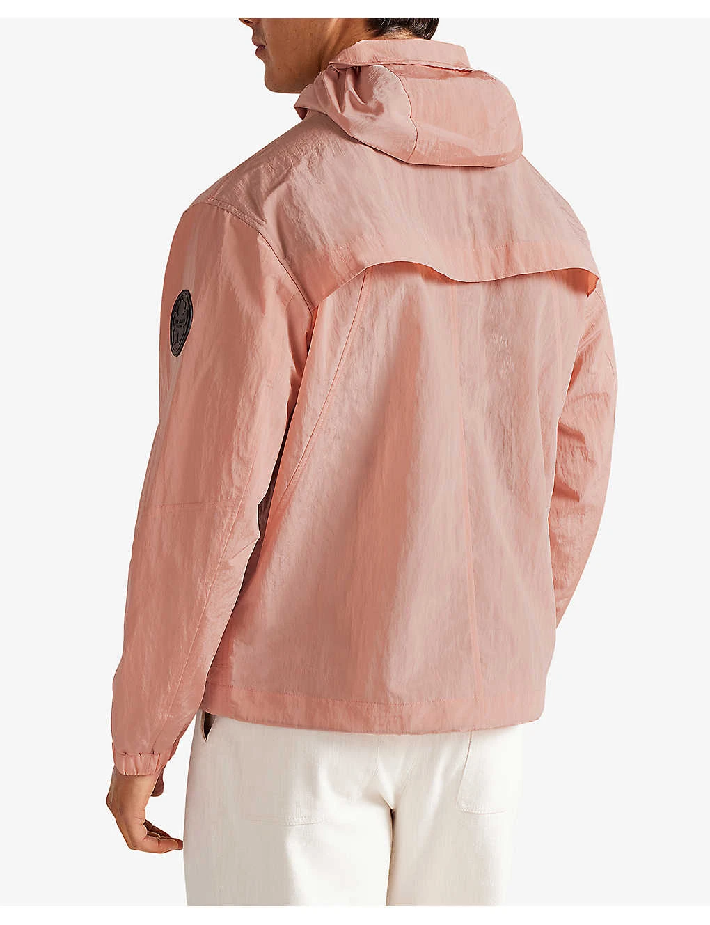 Ted Baker Brand-patch Relaxed-fit Shell Hooded Jacket 6 Ted Baker Brand-patch Relaxed-fit Shell Hooded Jacket - Image 4