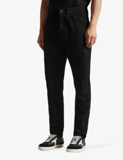 Ted Baker Straight-leg Cropped Jeans -Selfidges Launches R03946261 BLACK ALT02