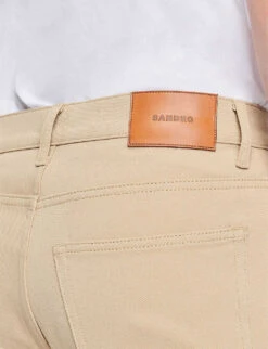 Sandro Heavy Organic Straight-leg High-rise Jeans -Selfidges Launches R03948194 NATURELS ALT04