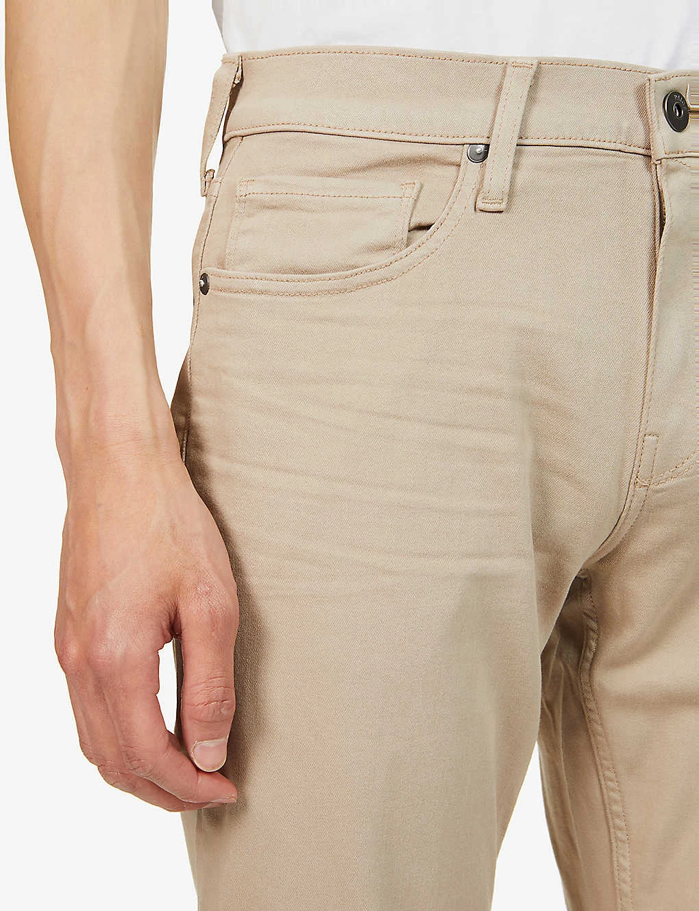 Paige Slim Straight-leg Stretch-denim Jeans 7 Paige Slim Straight-leg Stretch-denim Jeans - Image 5