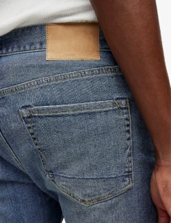 AllSaints Cigarette Skinny Stretch-denim Jeans -Selfidges Launches R03961797 LIGHTINDIGO ALT05