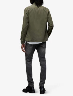 AllSaints Cigarette Skinny-fit Organic-cotton Jeans -Selfidges Launches R03961809 WASHEDBLACK ALT03