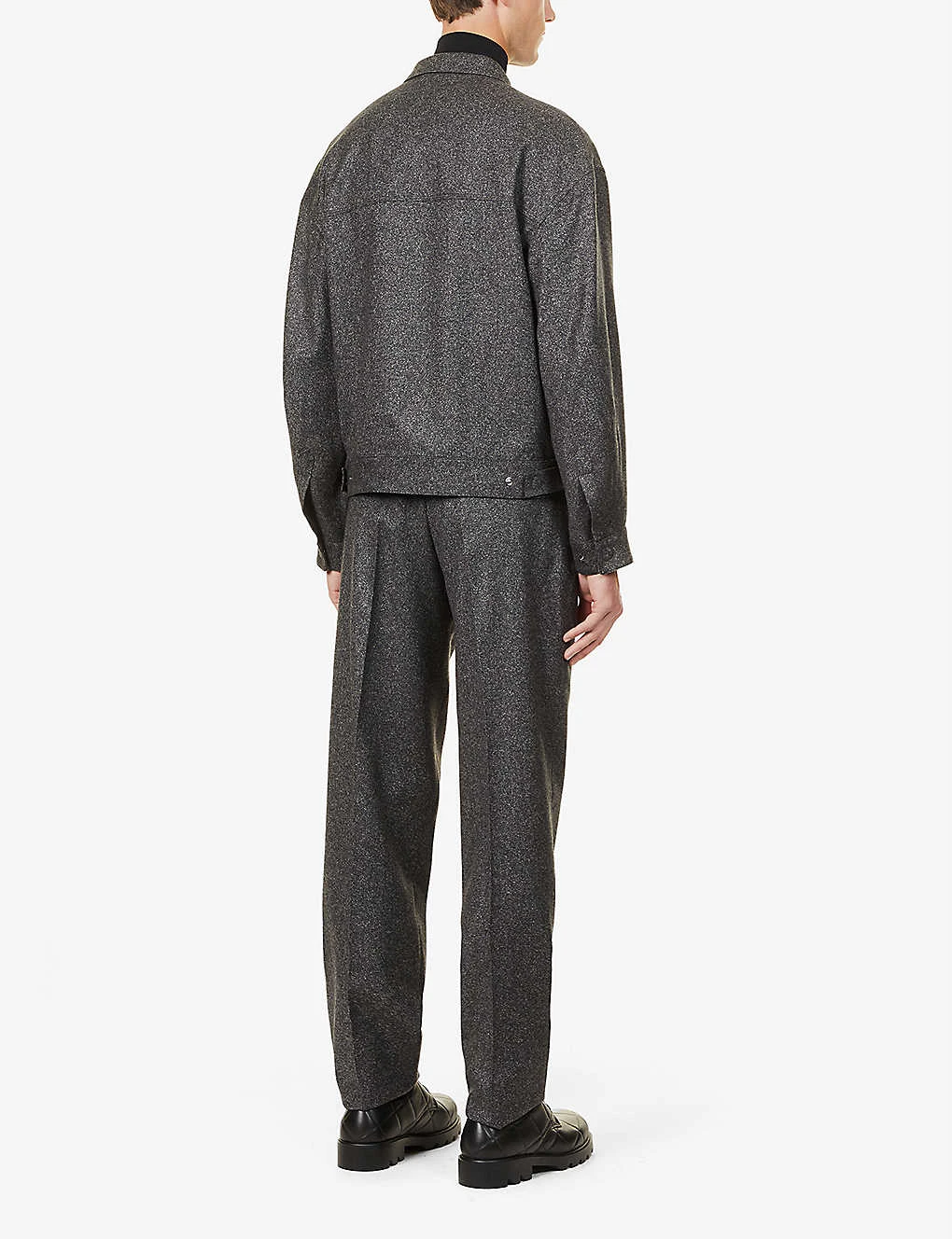 Giorgio Armani Relaxed-fit Stretch-wool Blend Suit 6 Giorgio Armani Relaxed-fit Stretch-wool Blend Suit - Image 4