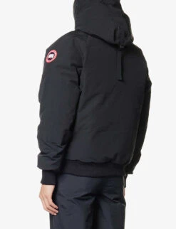 Canada Goose Chilliwack Funnel-neck Shell-down Bomber Jacket -Selfidges Launches R03965331 BLACK ALT03