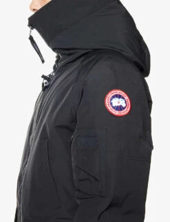 Canada Goose Chilliwack Funnel-neck Shell-down Bomber Jacket -Selfidges Launches R03965331 BLACK ALT04