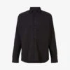 AllSaints Arden Relaxed-fit Organic-cotton Shirt -Selfidges Launches R03966466 JETBLACK M