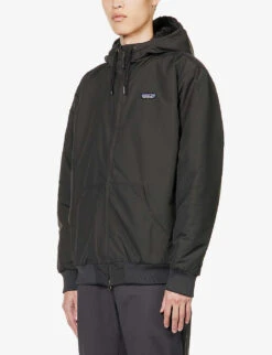 Patagonia Isthmus Regular-fit Recycled-nylon Hooded Jacket -Selfidges Launches R03968068 INKBLACK ALT02