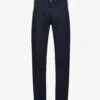 Emporio Armani Micro Dot Slim-fit Mid-rise Cotton-blend Jeans -Selfidges Launches R03981648 BLU M