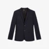 THE KOOPLES Straight-cut Single-breasted Wool Blazer 1 THE KOOPLES Straight-cut Single-breasted Wool Blazer -Selfidges Launches R03989377 NAV03 M