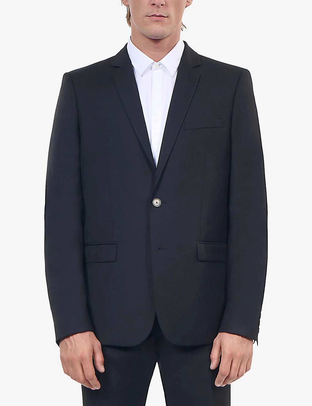 THE KOOPLES Single-breasted Slim-fit Wool Suit Jacket 5 THE KOOPLES Single-breasted Slim-fit Wool Suit Jacket - Image 3