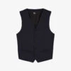 THE KOOPLES Tailored V-neck Wool Waistcoat 2 THE KOOPLES Tailored V-neck Wool Waistcoat -Selfidges Launches R03989427 NAV03 M