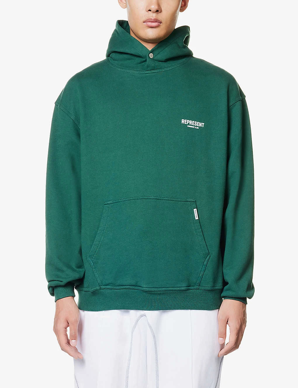 Represent Owners' Club Graphic-print Relaxed-fit Cotton-jersey Hoody 5 Represent Owners' Club Graphic-print Relaxed-fit Cotton-jersey Hoody - Image 3