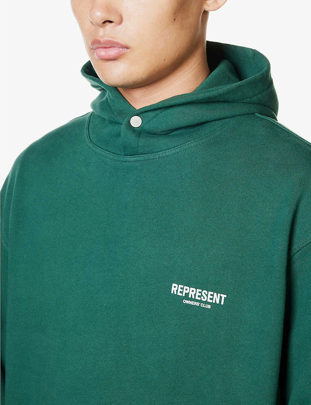 Represent Owners' Club Graphic-print Relaxed-fit Cotton-jersey Hoody 7 Represent Owners' Club Graphic-print Relaxed-fit Cotton-jersey Hoody - Image 5