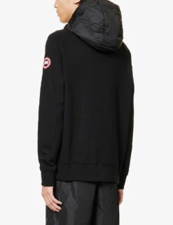 Canada Goose Hybridge Funnel-neck Shell-down Hooded Gilet -Selfidges Launches R04003794 BLACK ALT03