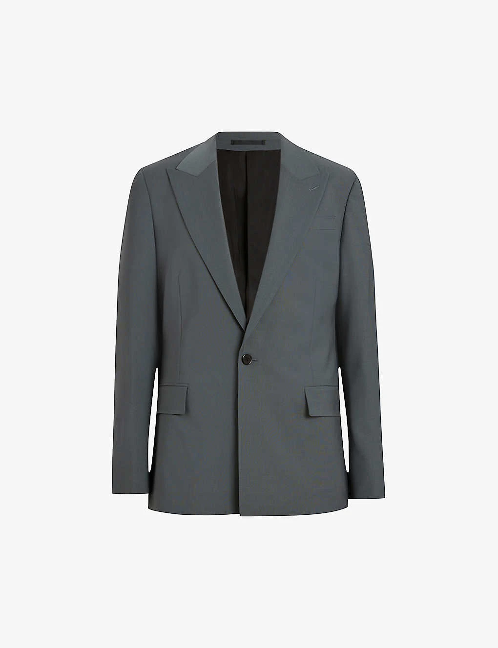 AllSaints Berto Peak-lapel Single-breasted Wool Blazer 3 AllSaints Berto Peak-lapel Single-breasted Wool Blazer