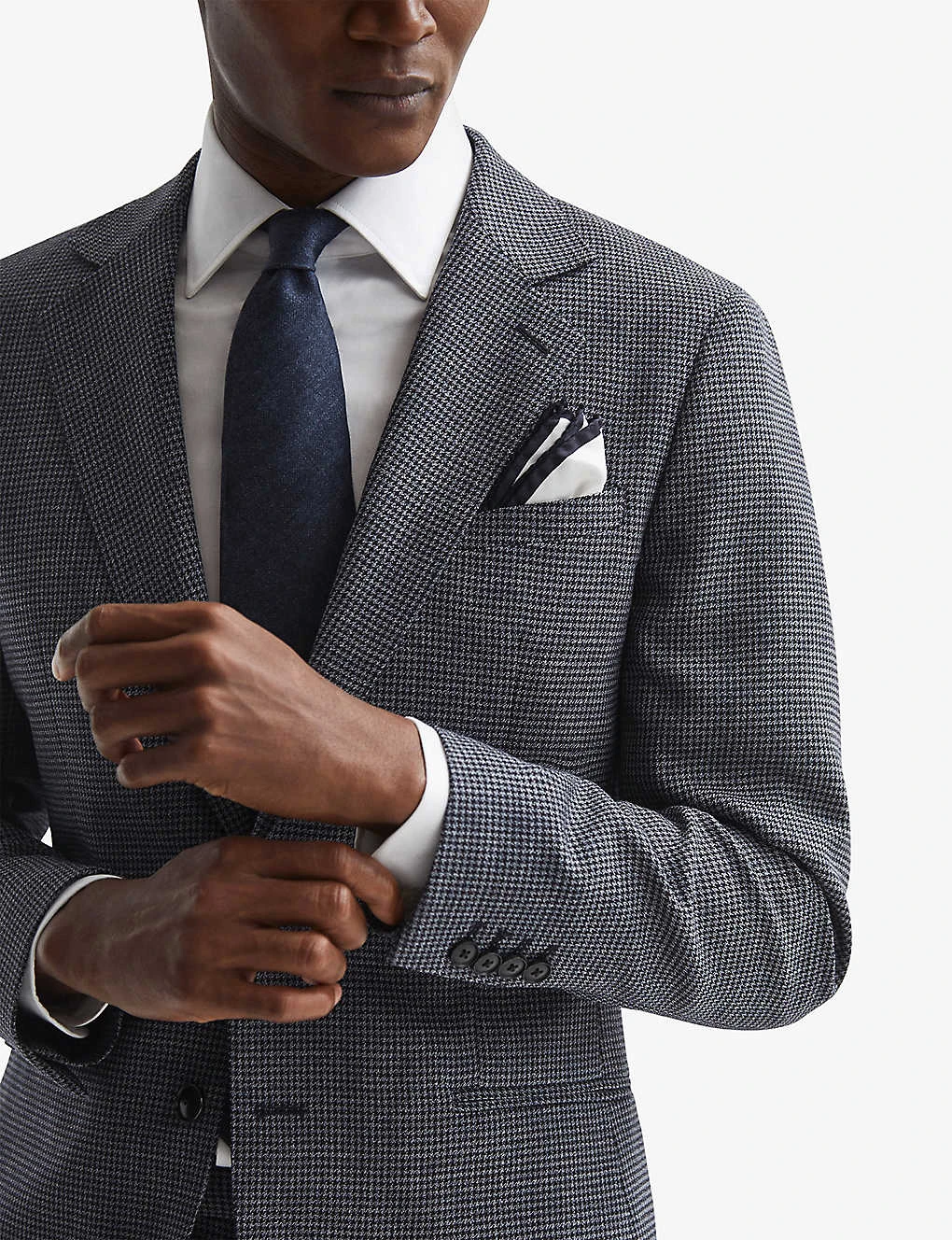 Reiss Leadenhall Single-breasted Wool Blazer 8 Reiss Leadenhall Single-breasted Wool Blazer - Image 6