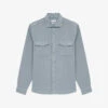 Reiss Miami Regular-fit Brushed Cotton Shirt 1 Reiss Miami Regular-fit Brushed Cotton Shirt -Selfidges Launches R04068109 DUCKEGG M