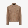 Reiss Noa Suede Trucker Jacket -Selfidges Launches R04068321 SAND M