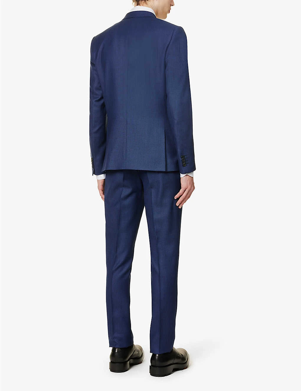 PAUL SMITH Birdseye-pattern Soho-fit Wool Suit 6 PAUL SMITH Birdseye-pattern Soho-fit Wool Suit - Image 4