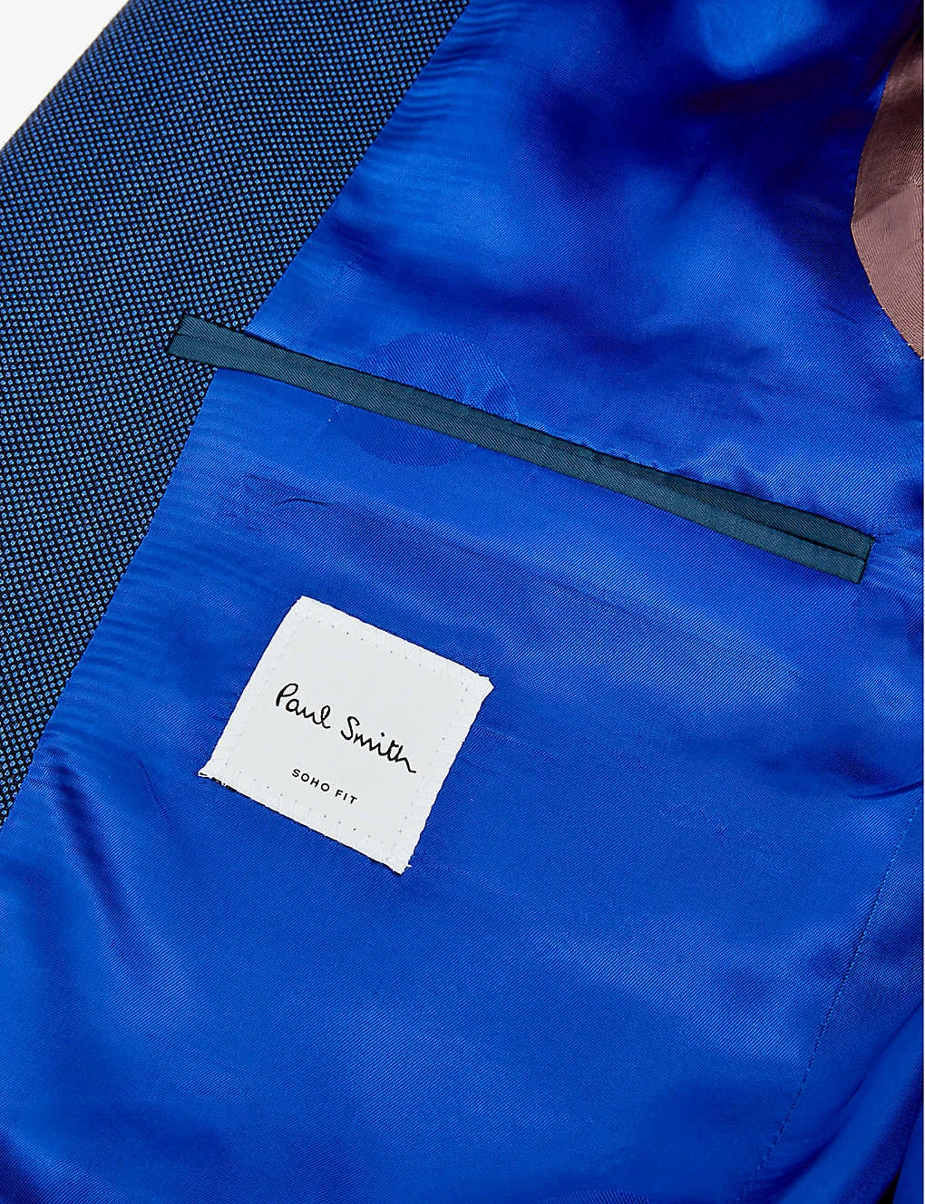 PAUL SMITH Birdseye-pattern Soho-fit Wool Suit 9 PAUL SMITH Birdseye-pattern Soho-fit Wool Suit - Image 7