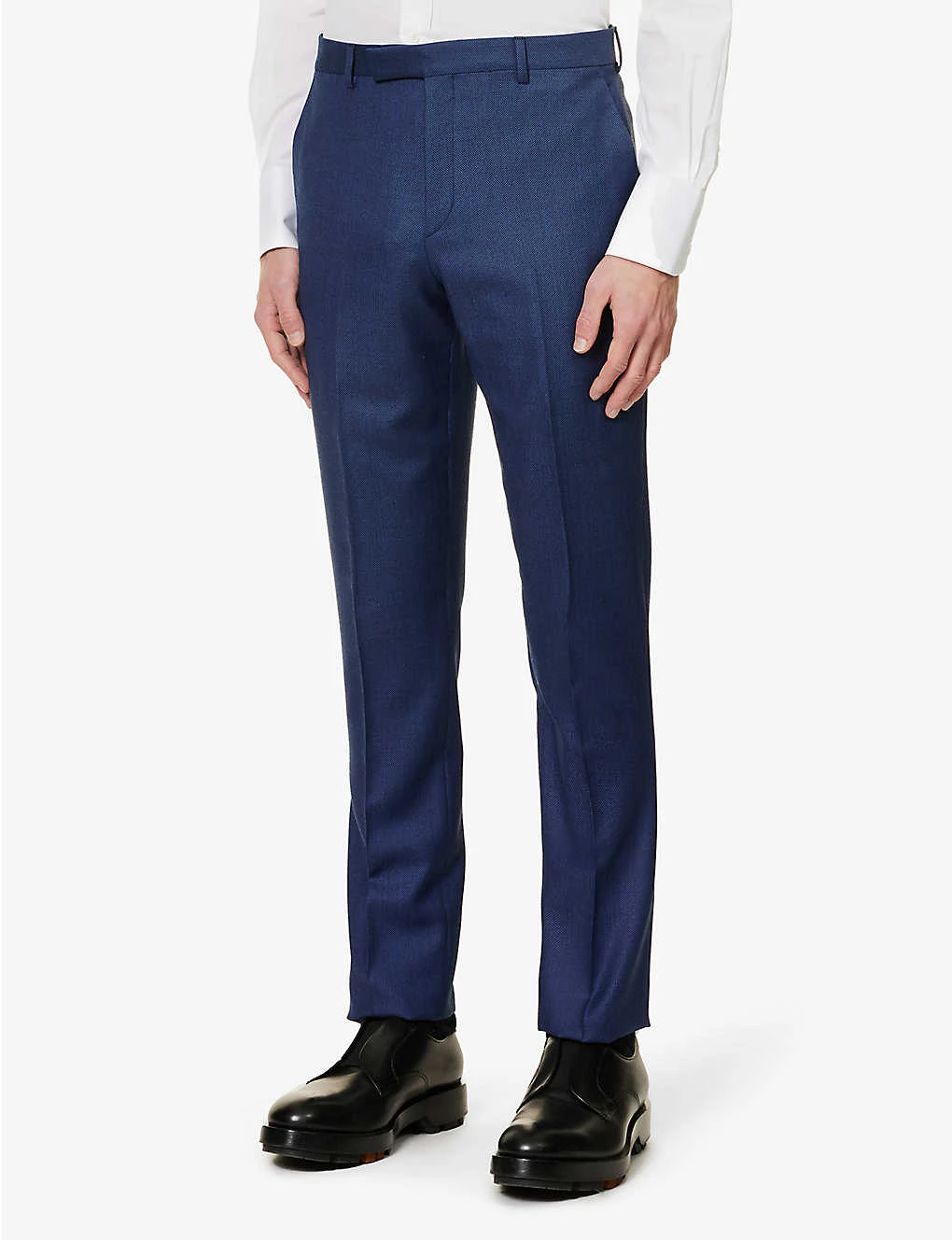 PAUL SMITH Birdseye-pattern Soho-fit Wool Suit 10 PAUL SMITH Birdseye-pattern Soho-fit Wool Suit - Image 8