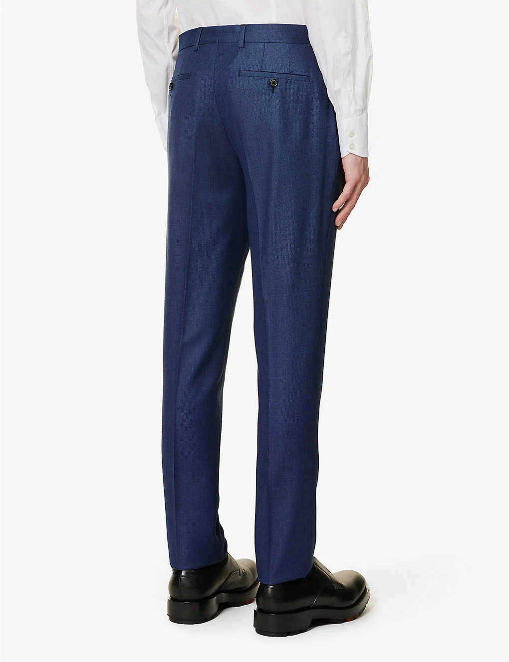 PAUL SMITH Birdseye-pattern Soho-fit Wool Suit 11 PAUL SMITH Birdseye-pattern Soho-fit Wool Suit - Image 9