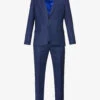 PAUL SMITH Birdseye-pattern Soho-fit Wool Suit 1 PAUL SMITH Birdseye-pattern Soho-fit Wool Suit -Selfidges Launches R04069871 INKYBLUE M